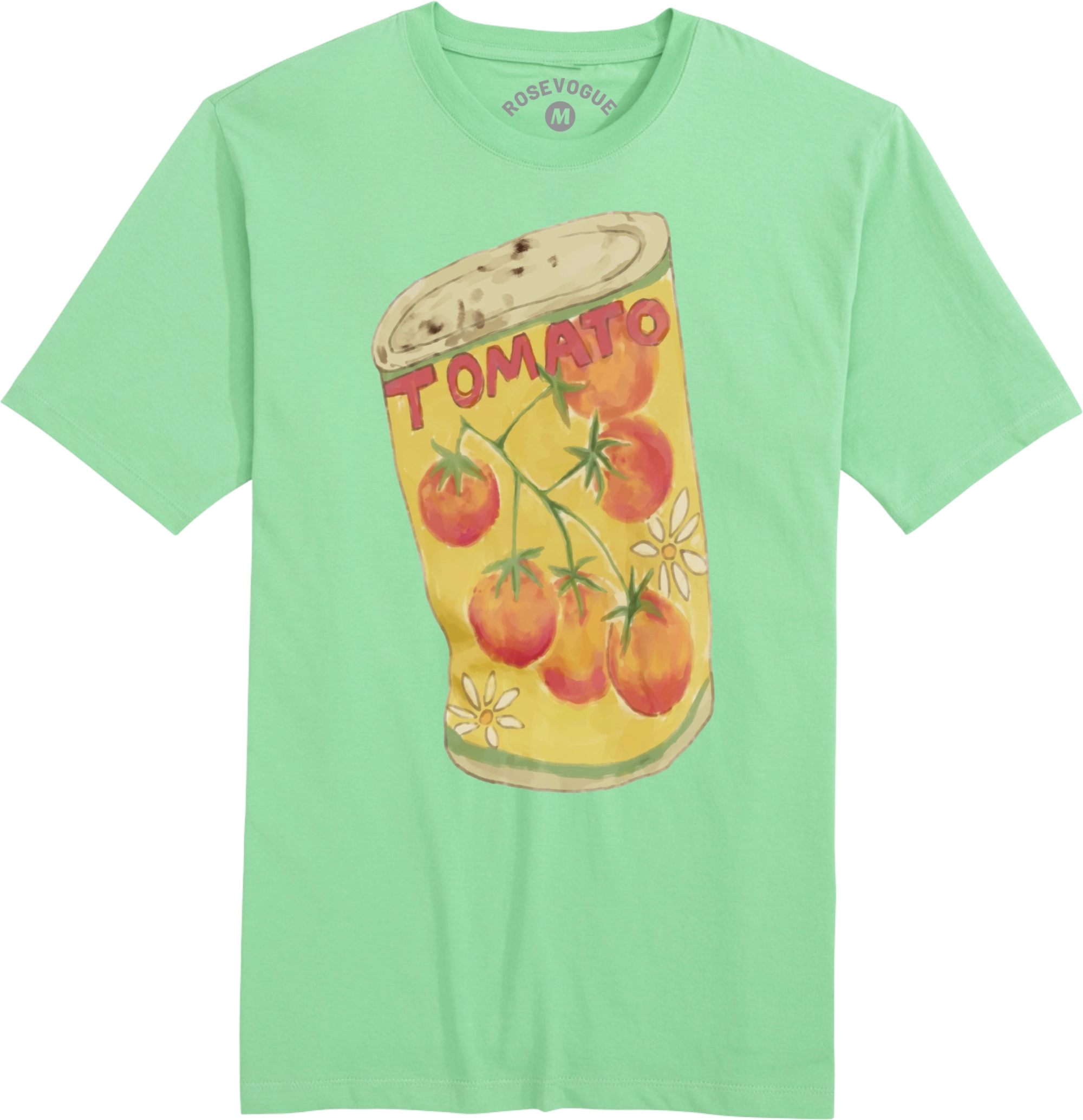 Botanical Can of Tomatoes by Rosevogue