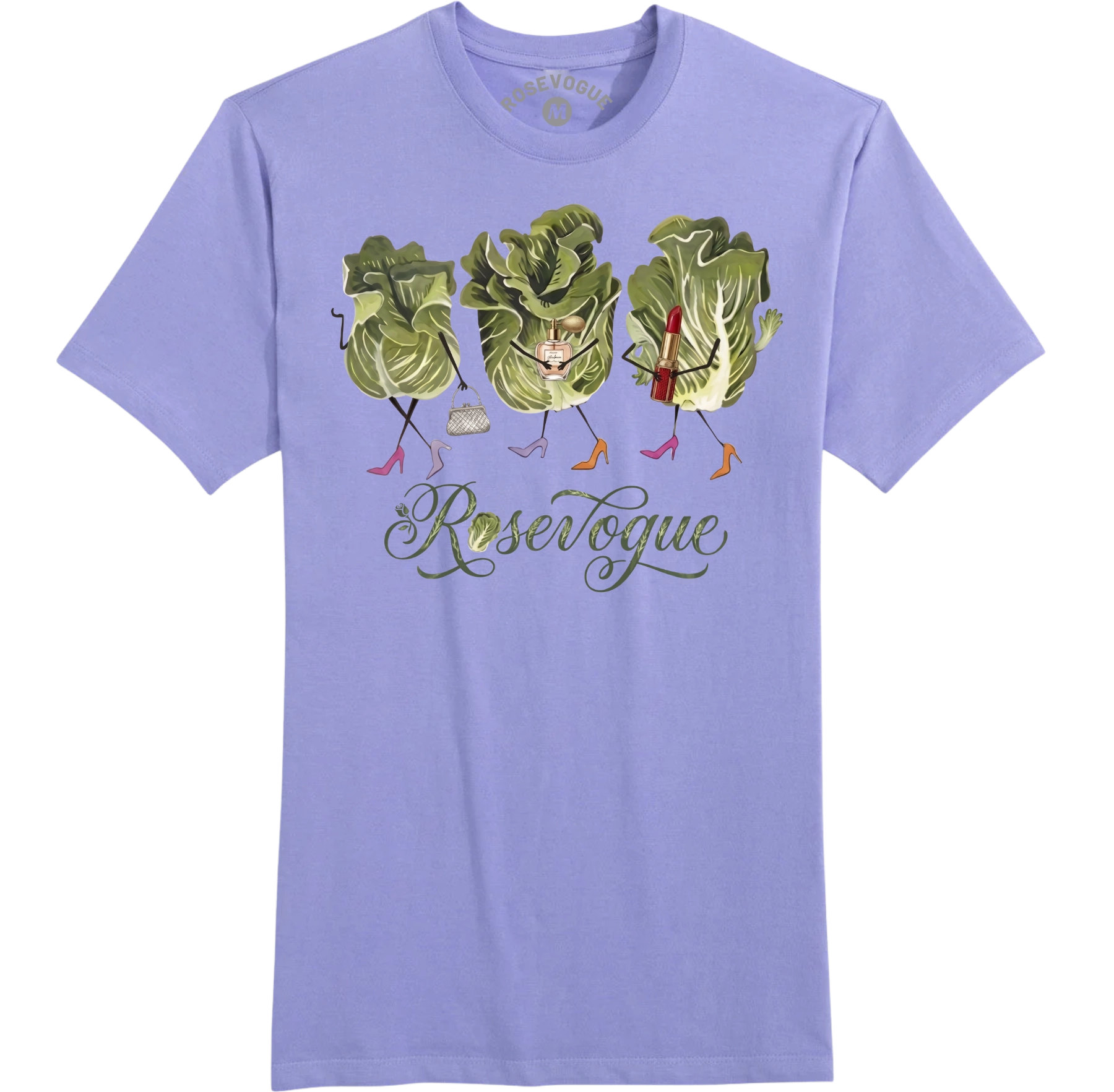 Botanical For Evergreen in Lavander by Rosevogue