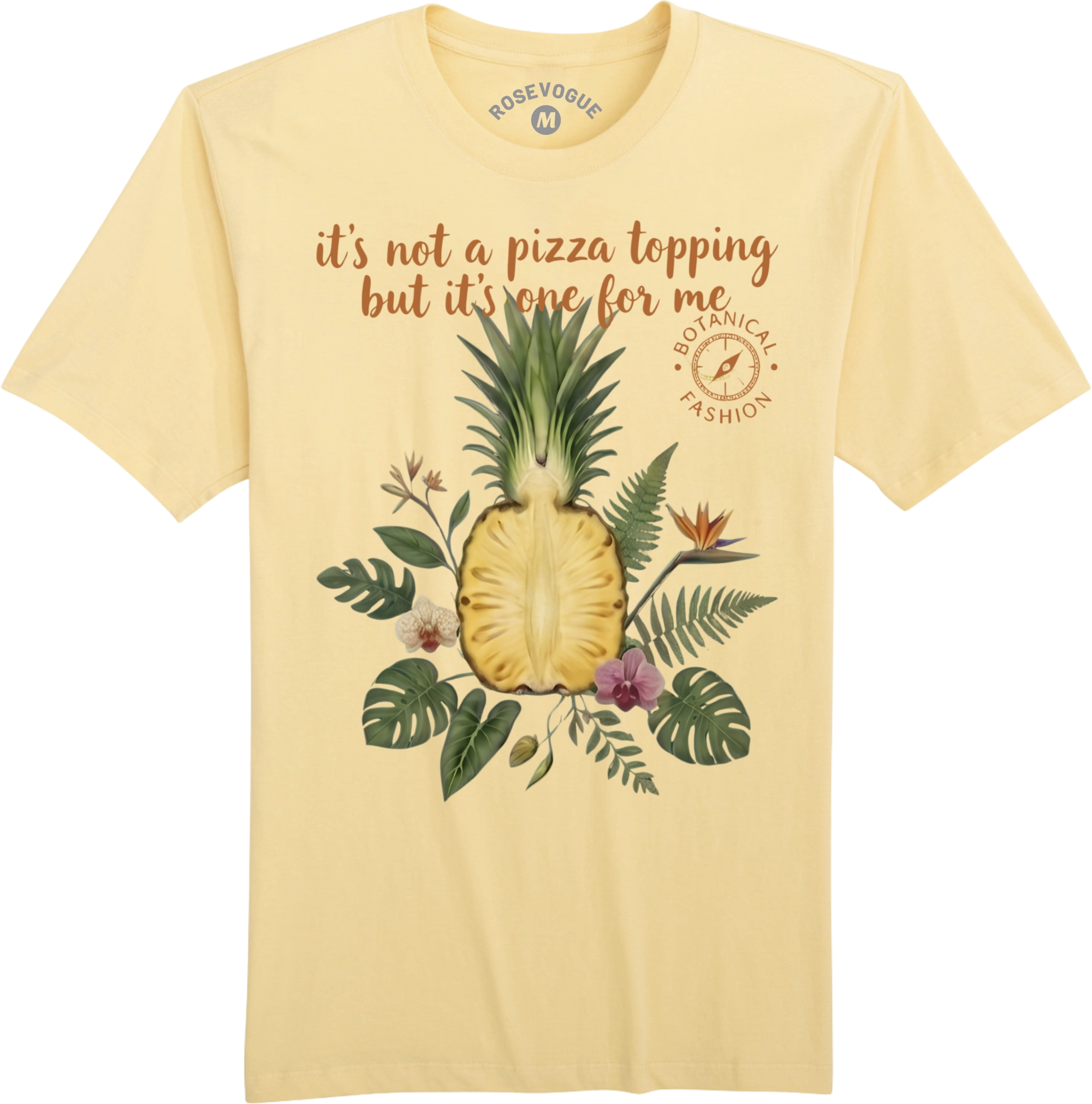 Pineapple Is Not a Pizza Topping by Rosevogue